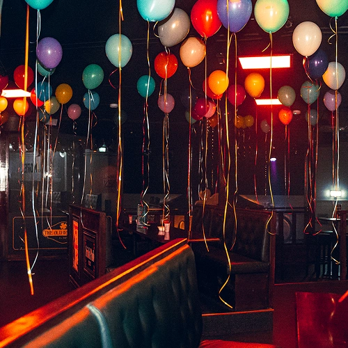 Lokale med balloner